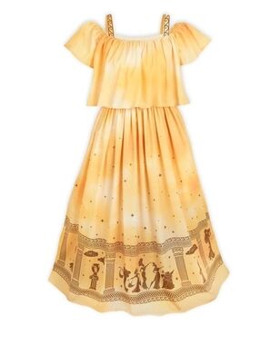 Disney Dress Shop BNWT Yellow Hercules Magara Dress Size Large